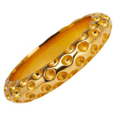 エルメス ドット モチーフ スカーフリング ゴールド メッキ レディース HERMES 【中古】